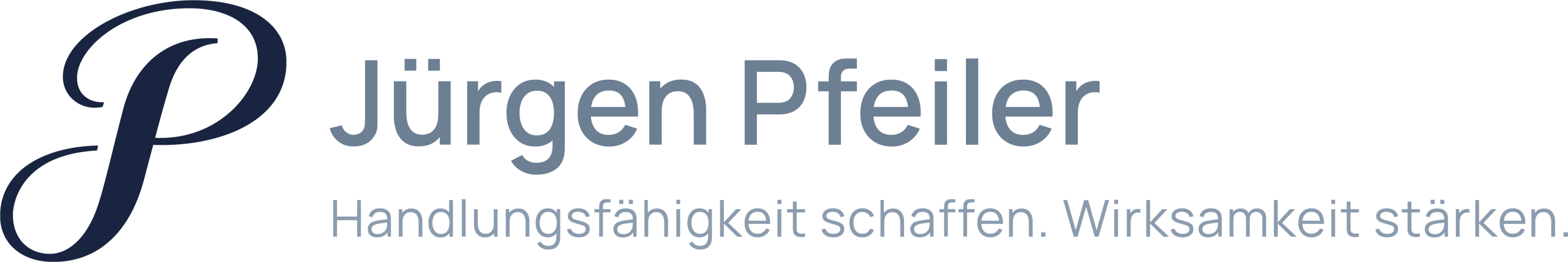 Logo von Berater und Executive Coach für Führung und Kommunikation Jürgen Pfeiler