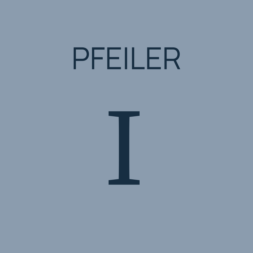 Grafik für den Pfeiler I
